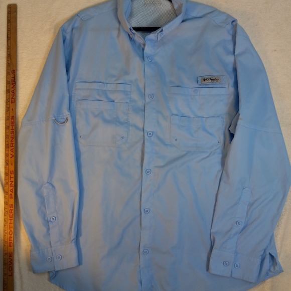 Columbia Other - Columbia PFG Bonehead Shirt Mens Large Long Sleeve Fishing Vented Performance
